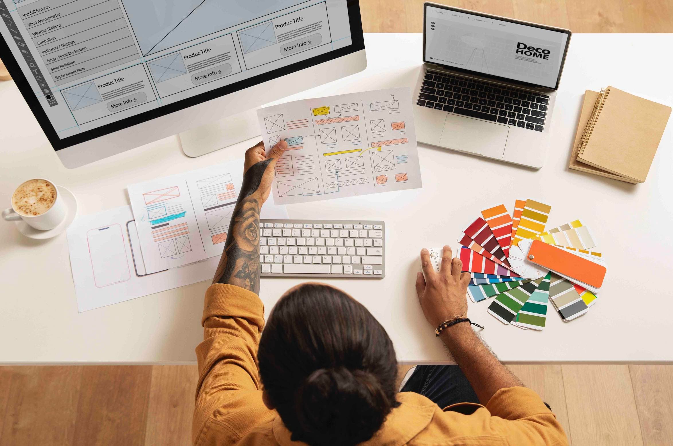 Brand, content and creative